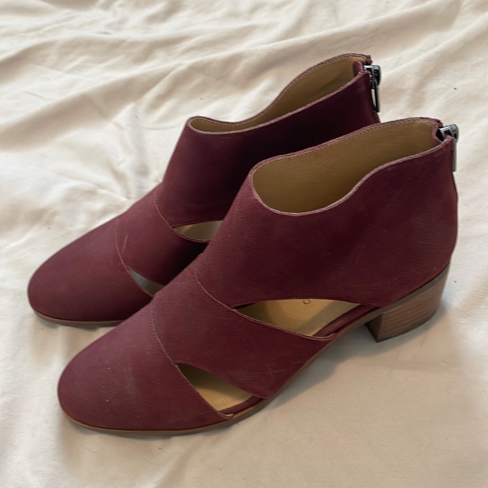Lucky Brand Cutout Booties